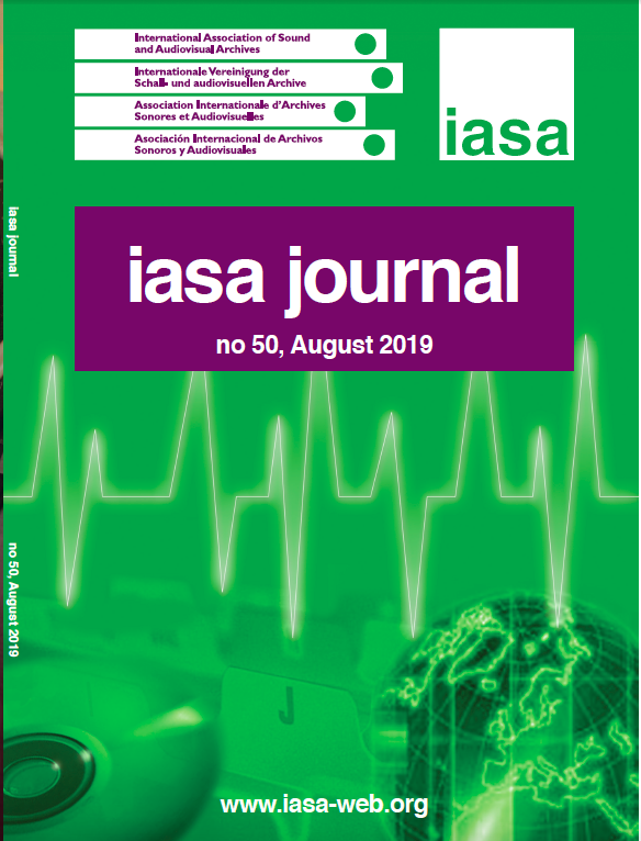 Renewing Cultural Resources And Sustaining J H Kwabena Nketia S Vision For An African Music Archive In Ghana International Association Of Sound And Audiovisual Archives Iasa Journal